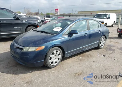 2008 Honda Civic Lx из США, поврежденный, VIN 1HGFA16578L088587